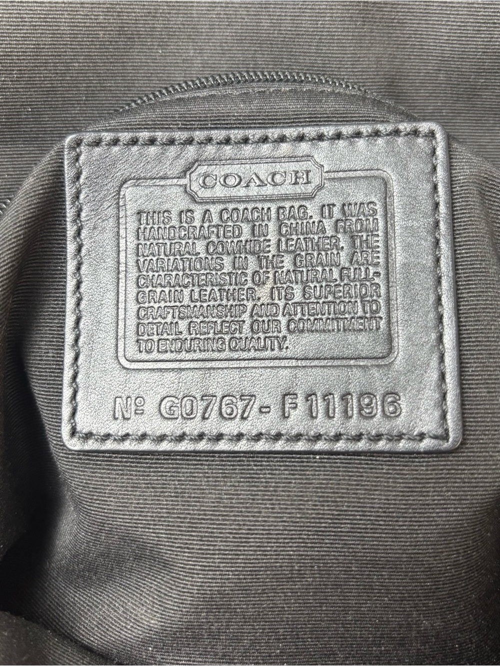 Coach Hampton Black Leather Buckle Flap Shoulder Bag Contrast Stitch Purse - Picture 10 of 14